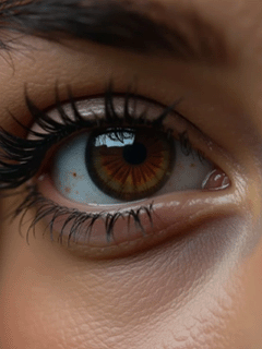 Brown eyes